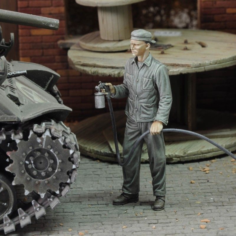 1:72 Soldier who paints - WWII