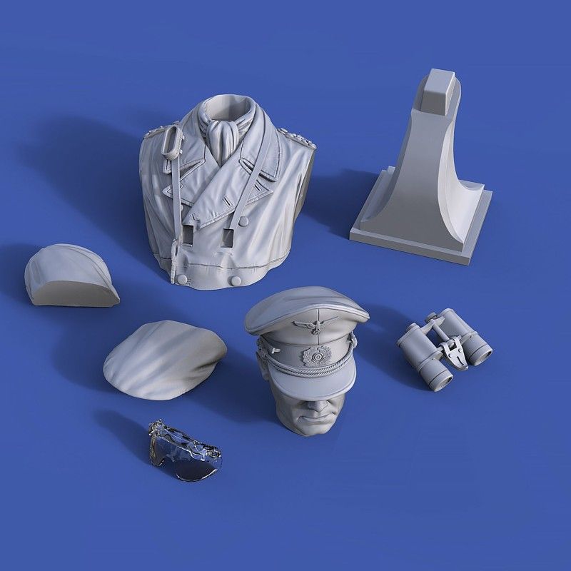 1:16 Erwin Rommel bust