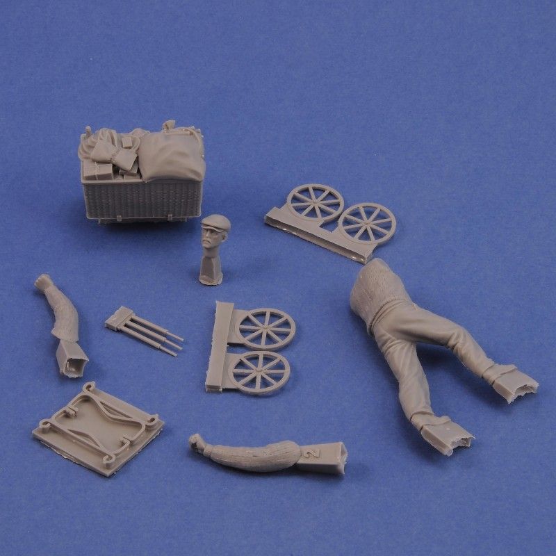 1:35 Evacuee with his stuff