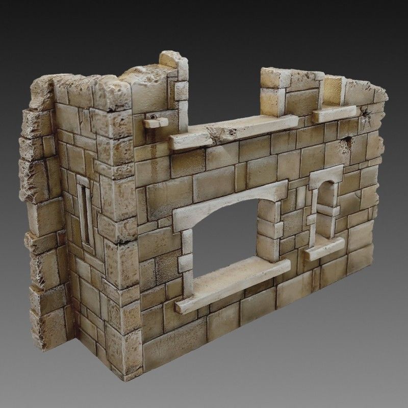 1:35 Ruined building section