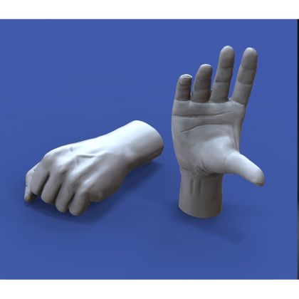 1:16 Assorted hands set No. 3