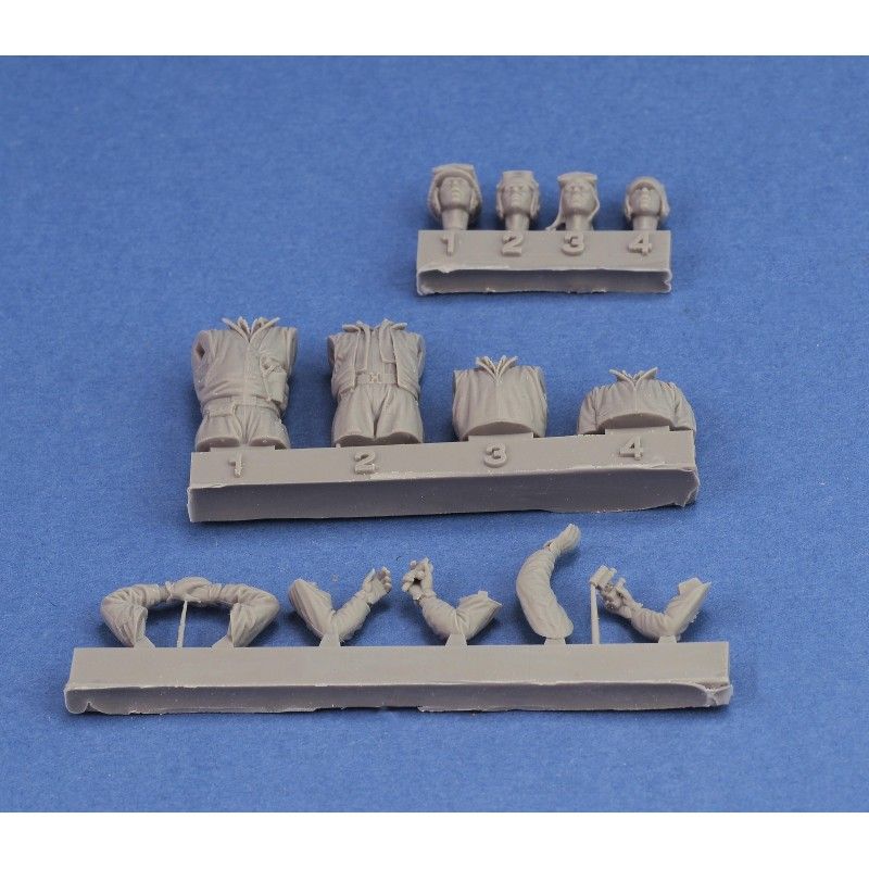 1:48 U.S. tank crew WWII