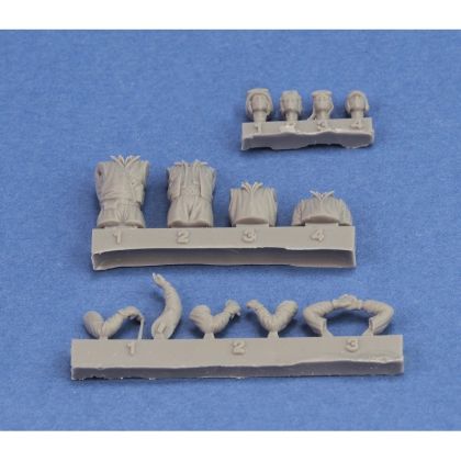 1:72 U.S. tank crew WWII