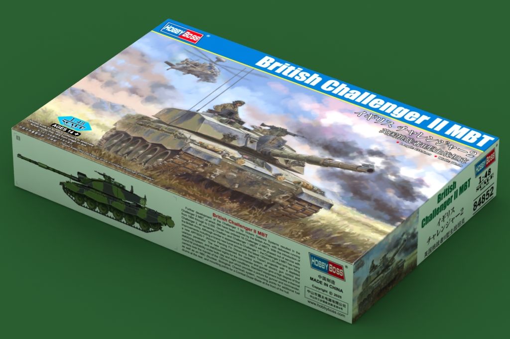 1:48 British Challenger II MBT