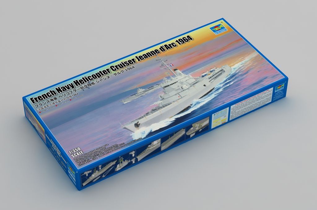 1:350 French Navy Helicopter Cruiser Jeanne d’Arc 1964