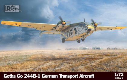 1:72 Gotha Go-244B-1 twin-engined German Transport Aircraft