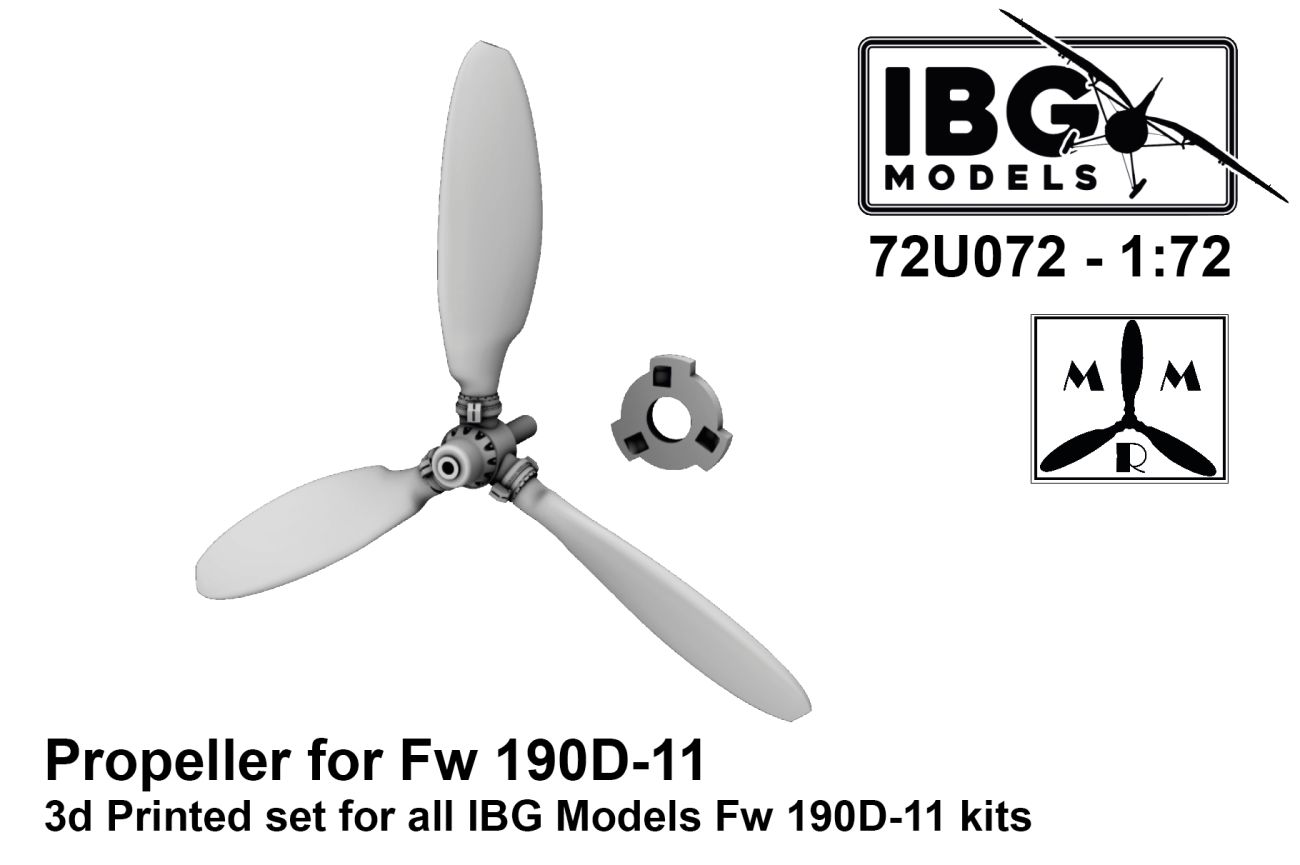 1:72 Propeller for Focke-Wulf Fw-190D-11