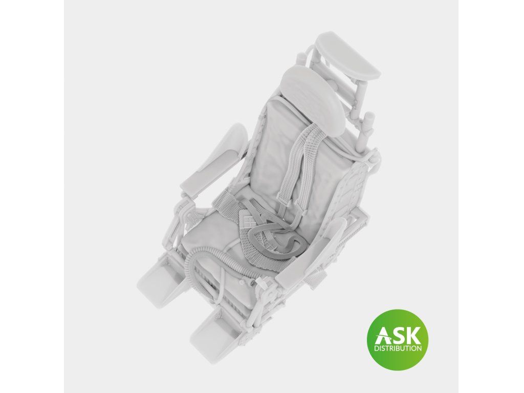 1:48 F-84F Thunderstreak ejection seat with seat belts