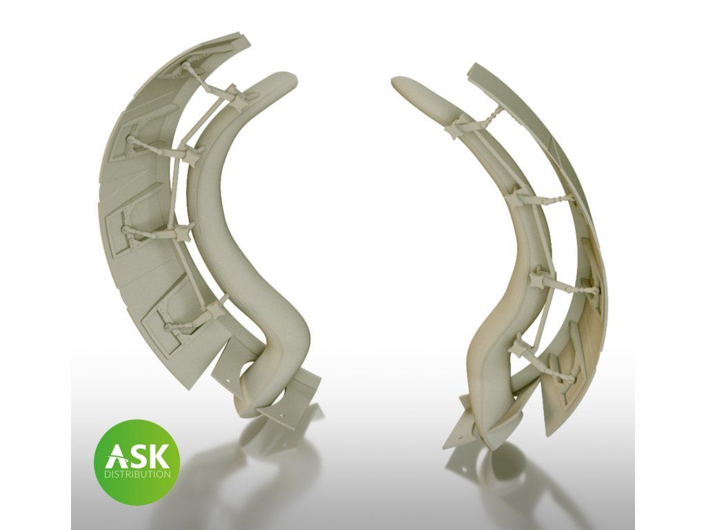 1:48 A6M2 Zero open engine cooling flaps with exhausts detail set 