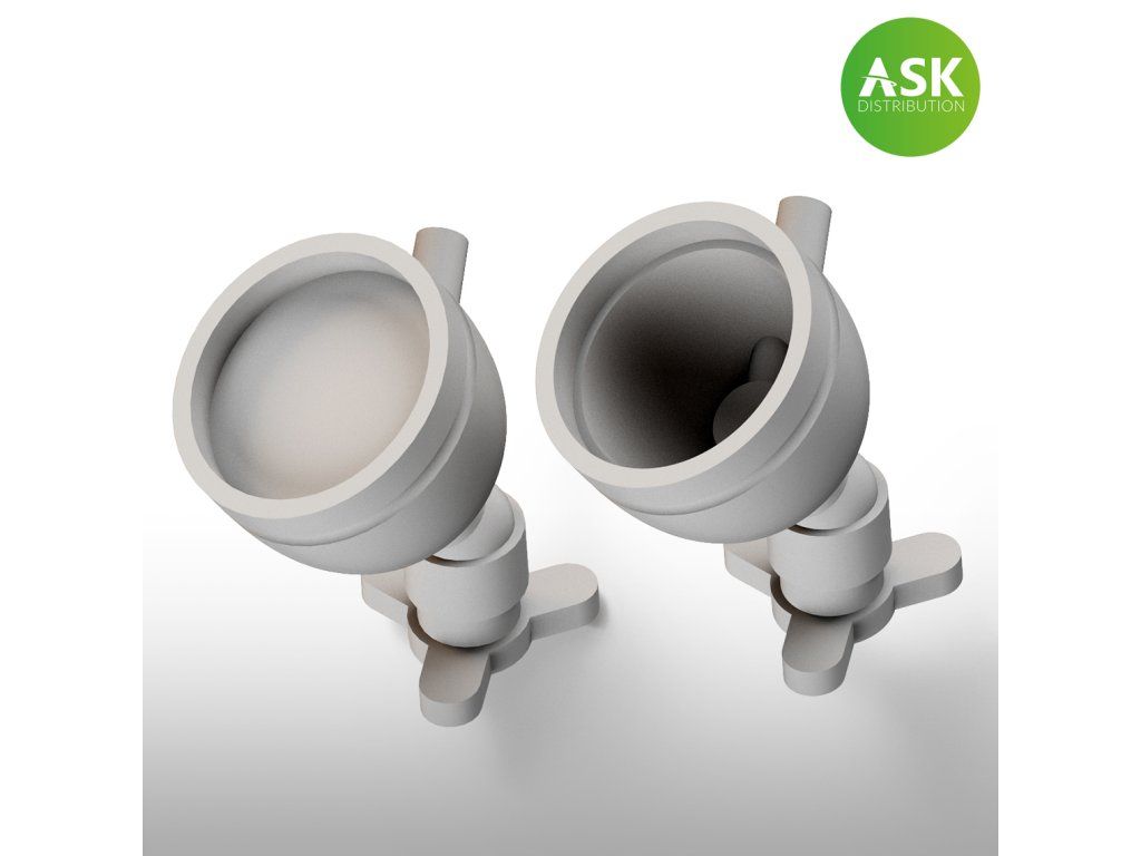 1:48 Japaneese UV cabin lamps (set of 12)