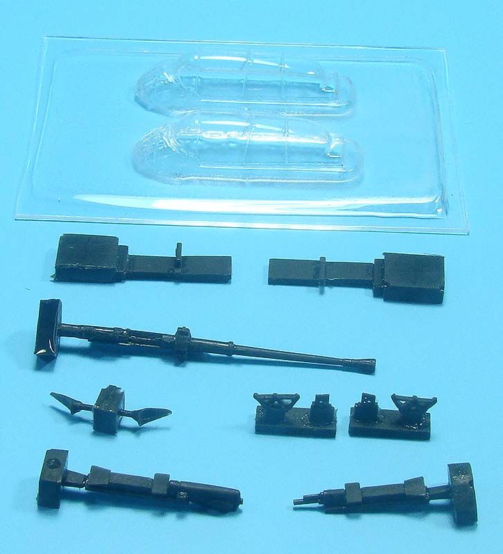 1:144 Cannon Bk 3,7cm for Junkers Ju-87 G Stuka (for Eduard kits)