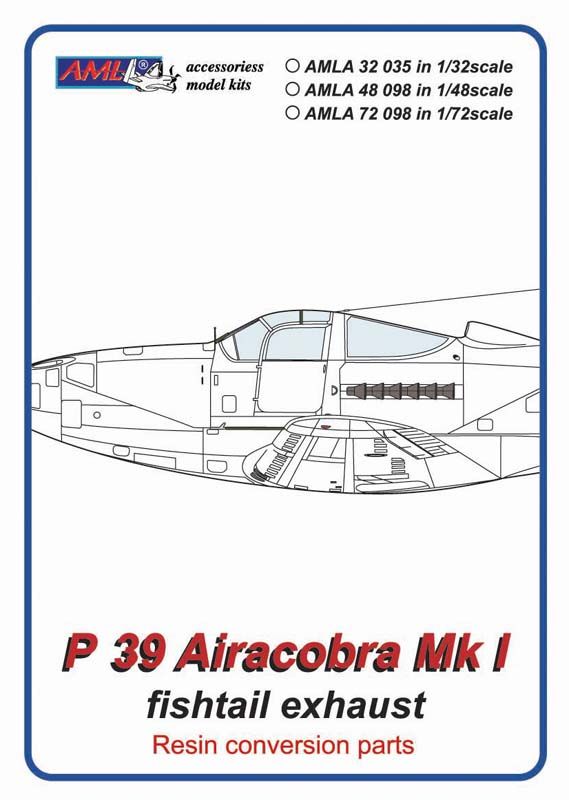 1:48 Bell P-39 Airacobra Mk.I - Fishtail Exhaust