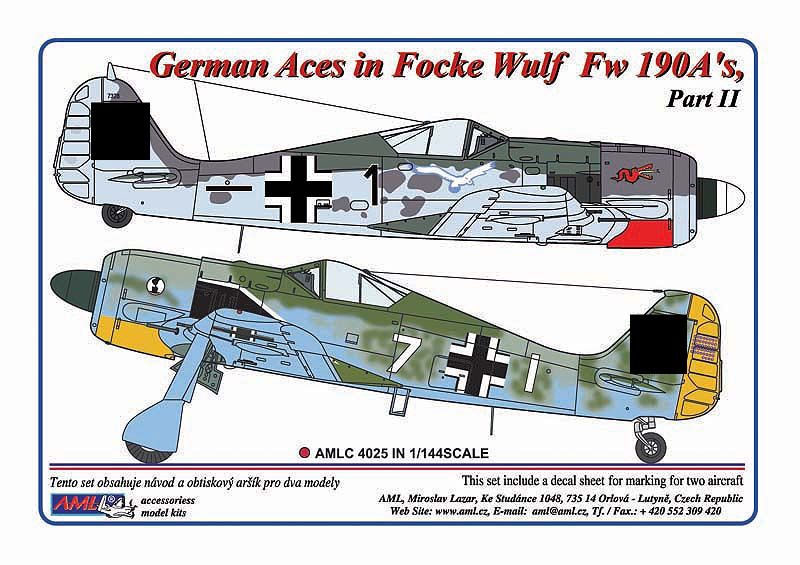 1:144 German Aces in Focke-Wulf Fw-190 A - Part II