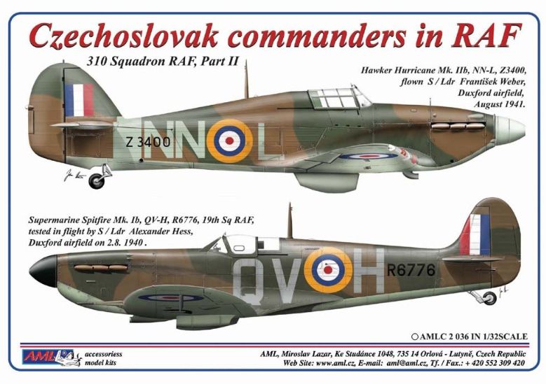 1:32 Czechoslovak Commanders in RAF part II