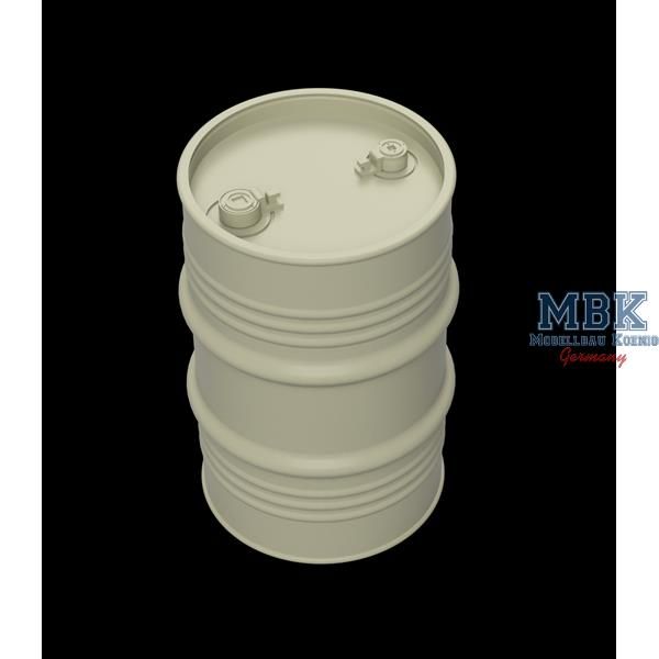 1:35 WWII 50l fuel drums Luftwaffe (12pcs)