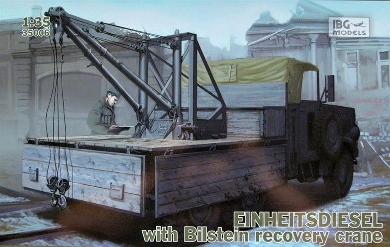 1:35 Einheitsdiesel with Bilstein recovery crane