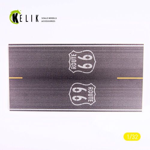 1:43 Route 66 - Base - Acrylic 3mm (180x357mm) (210g)