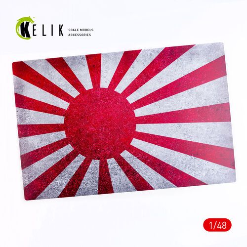 1:48 Japan Naval Flag - Base - Acrylic 3mm (410x270mm) (410g)