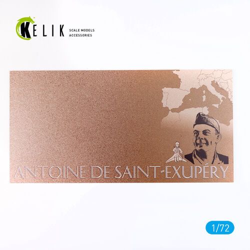 1:72 Saint-Exupery - Base - Acrylic 3mm (180x357mm) (210g)