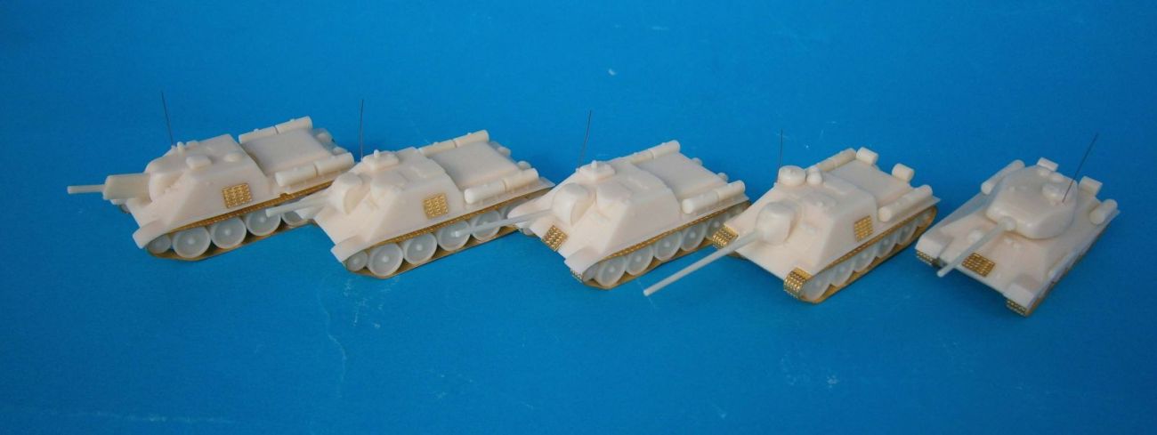 1:144 Sovětské tanky