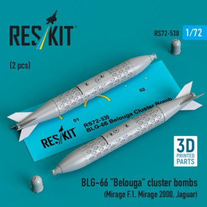 1:72 BLG-66 Belouga cluster bombs (Mirage F.1, Mirage 2000, Jaguar)