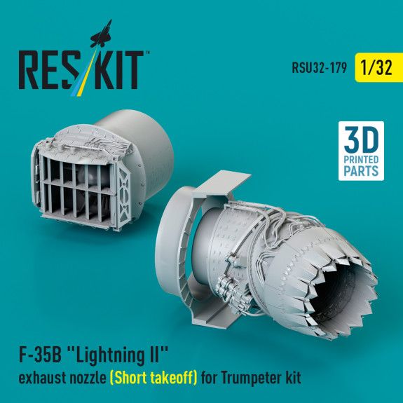 1:32 F-35B Lightning II exhaust nozzle (Short takeoff) for Trumpeter kit