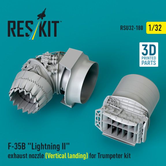 1:32 F-35B Lightning II exhaust nozzle (Vertical landing) for Trumpeter