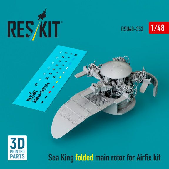 1:48 Sea King folded main rotor for Airfix