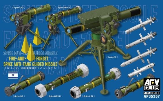 1:35 FIRE-AND-FORGET SPIKE ANTI-TANK GUIDED MISSILE