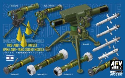 1:35 FIRE-AND-FORGET SPIKE ANTI-TANK GUIDED MISSILE