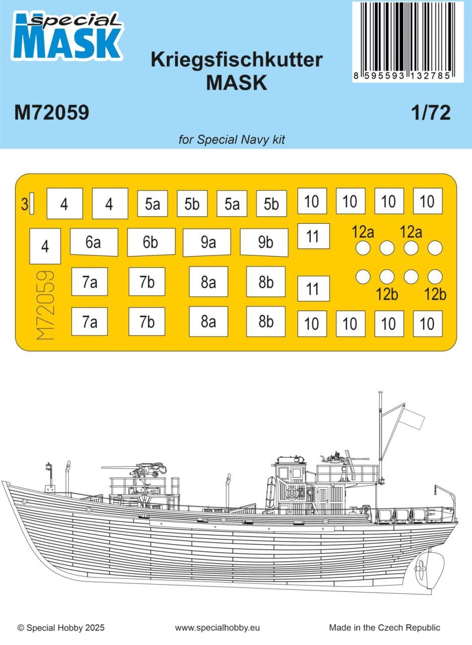 1:72 Kriegsfischkutter MASK