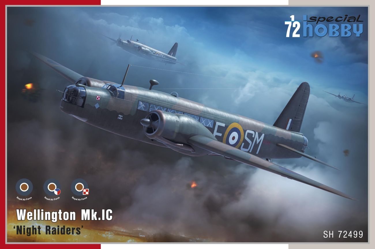 1:72 Vickers Wellington Mk.IC ‘Night Raiders’