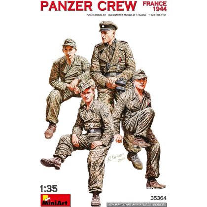 1:35 PANZER CREW. FRANCE 1944. RESIN HEADS