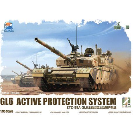 1:35 China Main Battle Tank ZTZ-99A GL6 Active Protection System