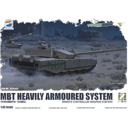1:35 China Main Battle Tank ZTZ-99A Heavily Armoured System & Remote Controlled Weapon Station
