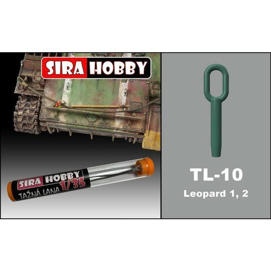 1:35 Tažná lana Leopard 1, 2