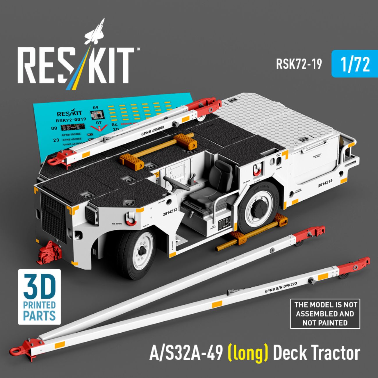 1:72 A/S32A-49 (long) Deck Tractor