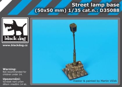 1:35 Street lamp base
