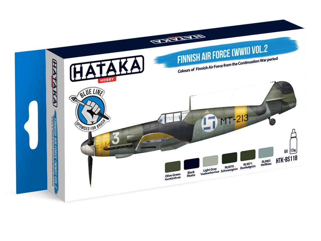 Finnish Air Force (WWII) Vol. 2 Paint Set