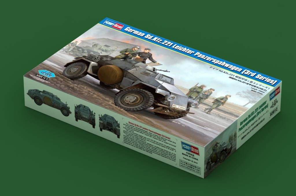 1:35 Sd.Kfz.221 Leichter Panzerspahwagen (3rd Series)