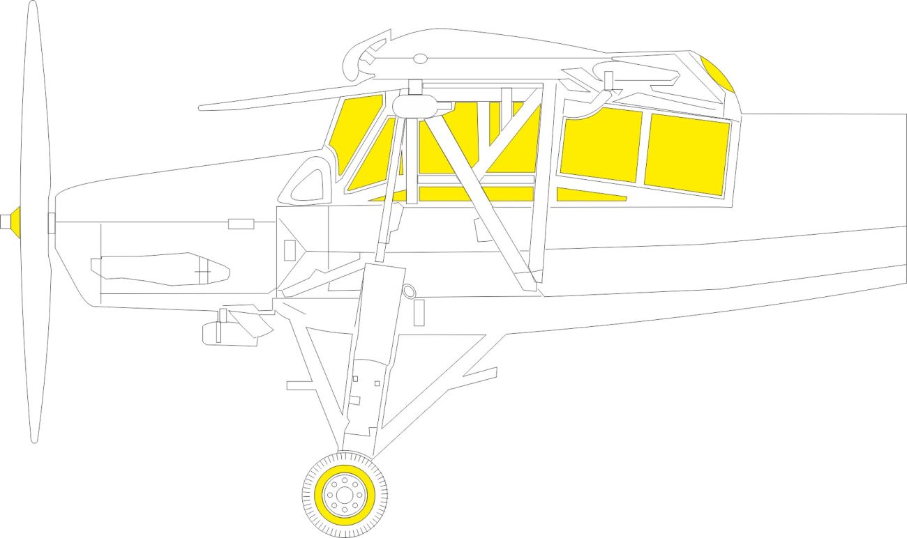 1:48 Fieseler Fi-156C Storch TFace 