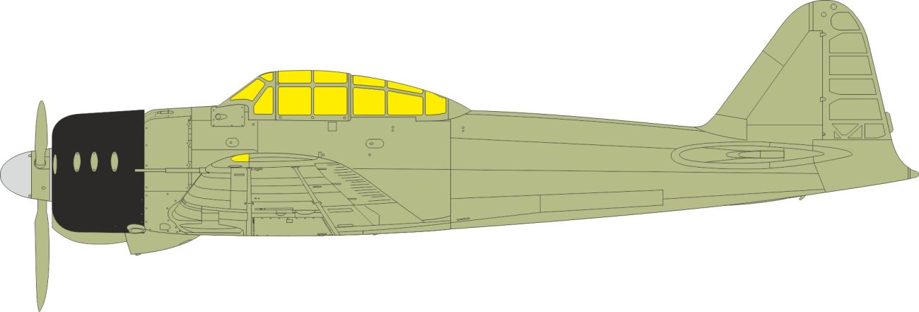 1:32 Mitsubishi A6M2 Zero TFace