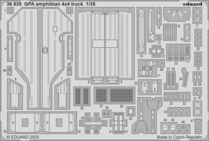 1:35 GPA amphibian 4x4 truck