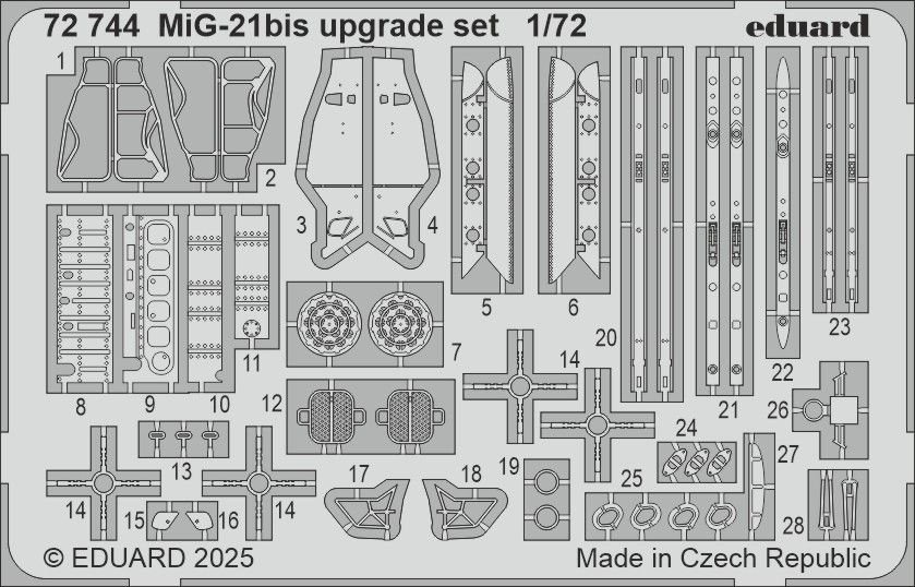 1:72 Mikoyan MiG-21bis upgrade set