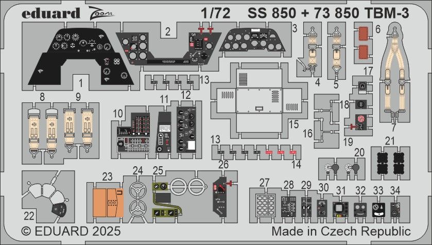 1:72 Grumman TBM-3 Avenger