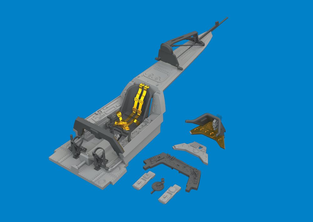 1:48 Focke-Wulf Fw-190A-3 cockpit