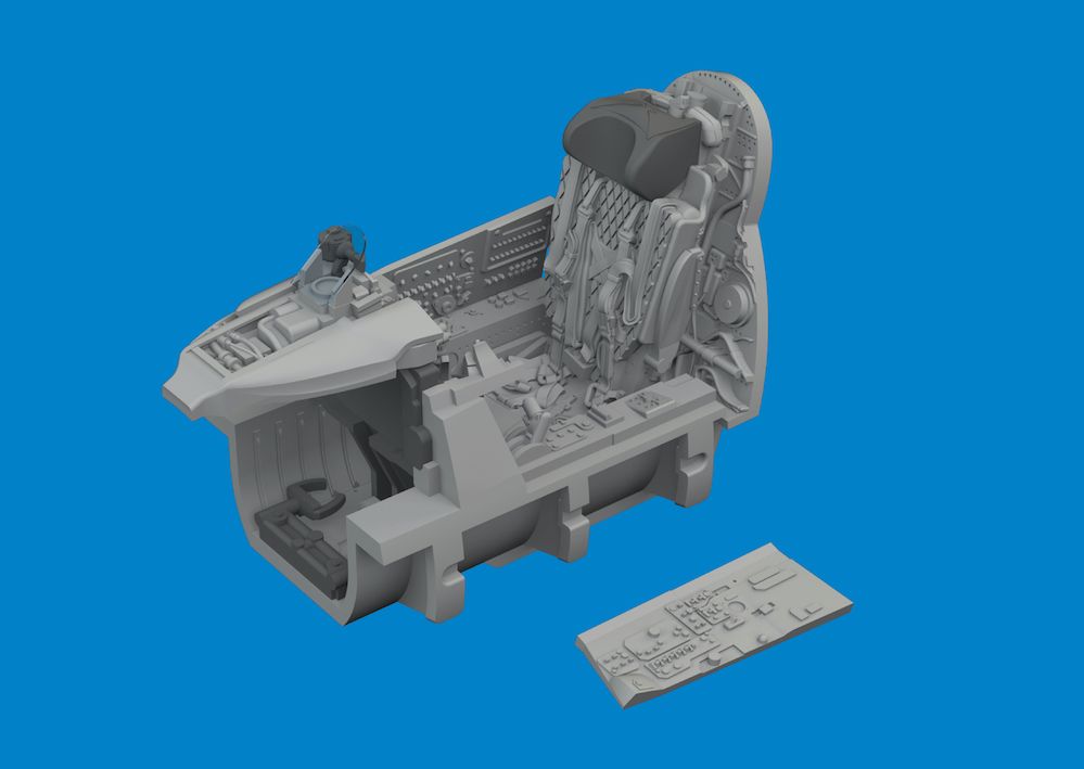 1:72 Mikoyan MiG-21bis cockpit PRINT
