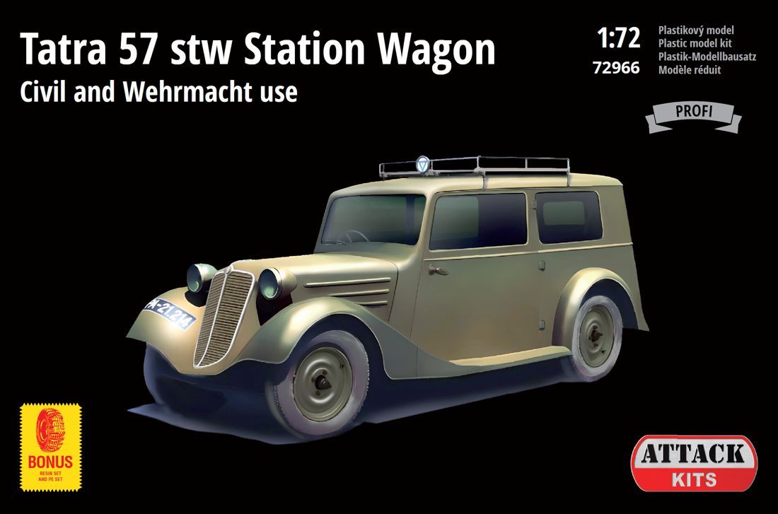 1:72 Tatra T57 Stw Station Wagon
