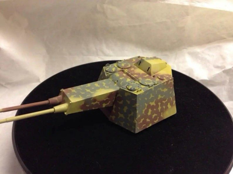 1:48 Paint Mask Set WW II German Disc Camo Ambush (Different Size Roundels)