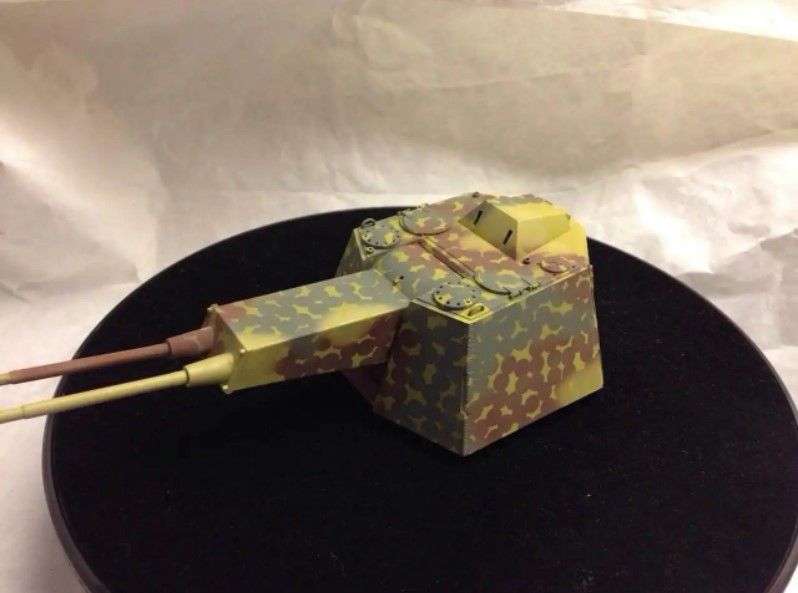 1:35 Paint Mask Set WW II 1946 German Disc Camo (Different Size Roundels) For Small Tanks